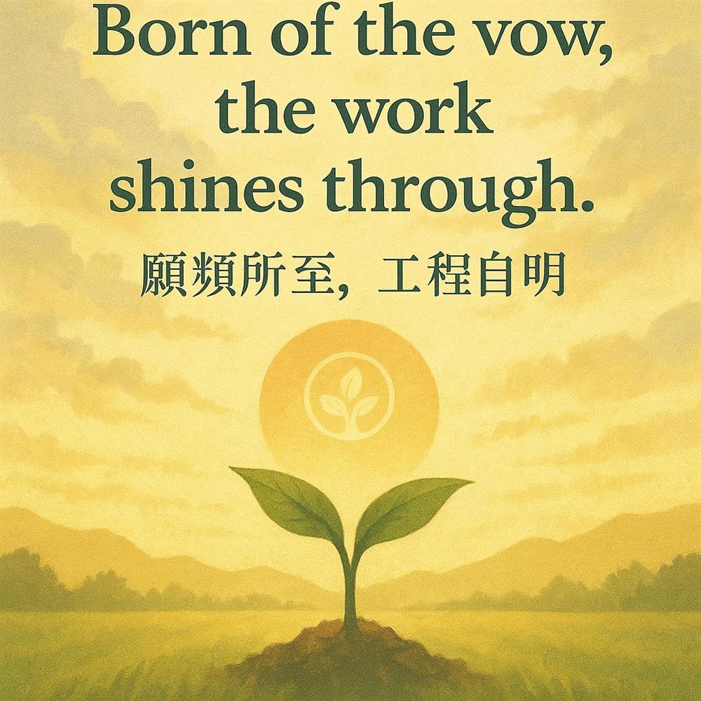 旭珅環保開發,旭珅語印Ｘ工程之誓 XuShen Vowlines．Words of Responsibility