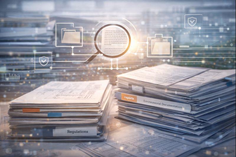 環保法規文件與申報作業（前置文件治理）